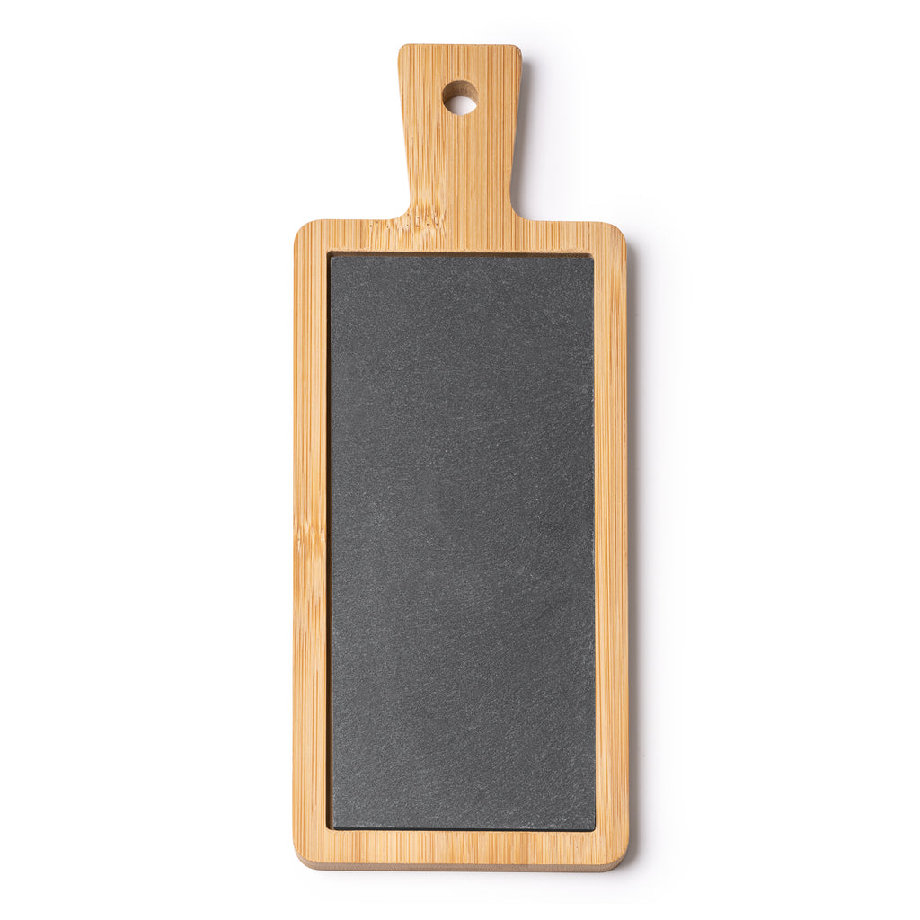 Tagliere da aperitivo in legno e ardesia
