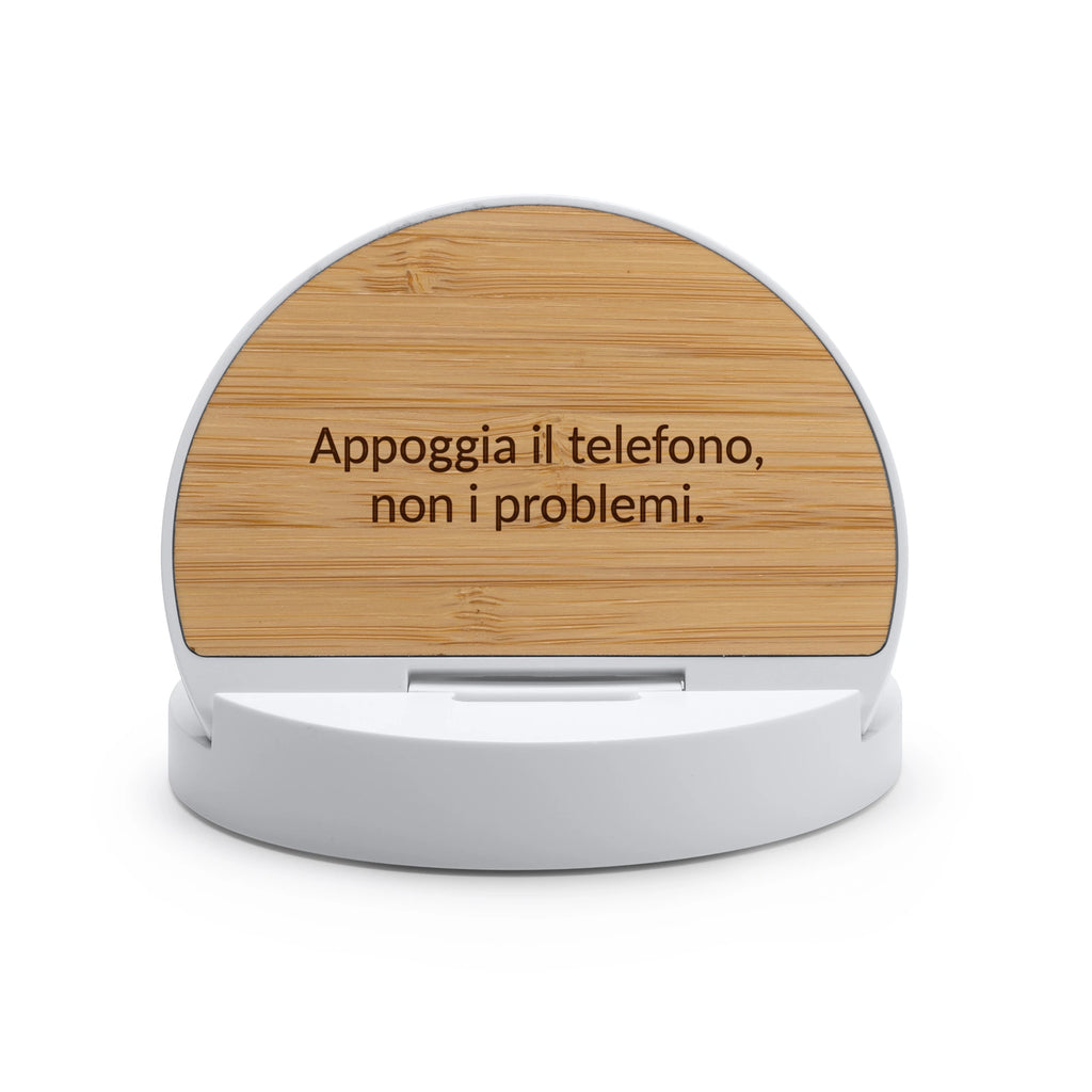 Caricatore Wireless in Bambù