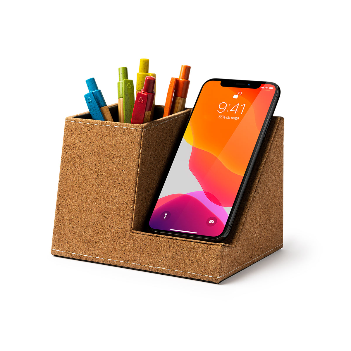 Portapenne con Caricatore Wireless integrato