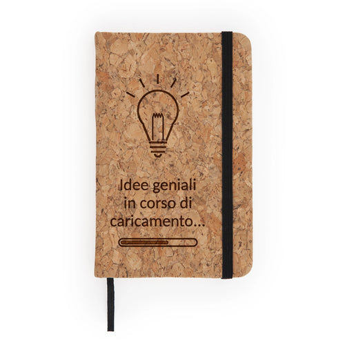 Quaderno A6 in sughero