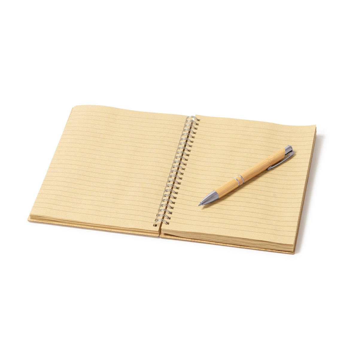 Set Quaderno e Penna in Bambù