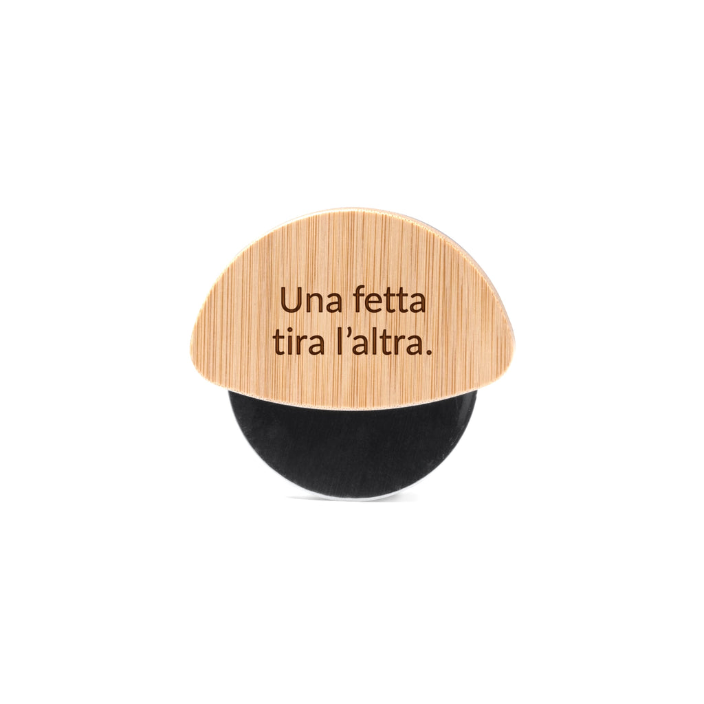 Taglia pizza in bambù personalizzabile