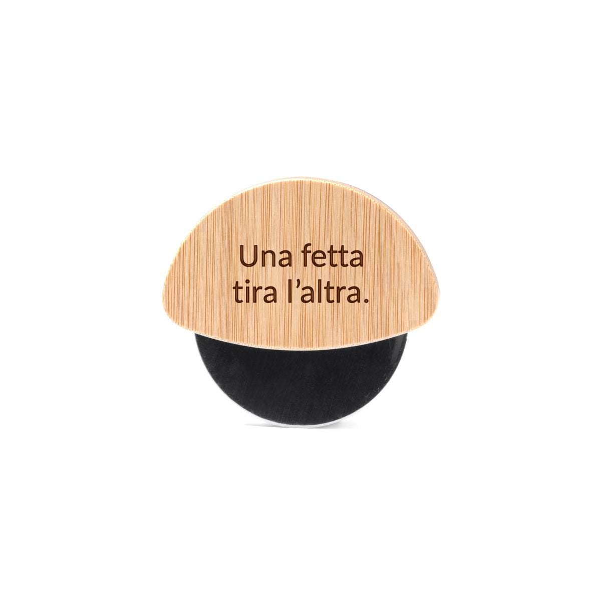 Taglia pizza in bambù personalizzabile