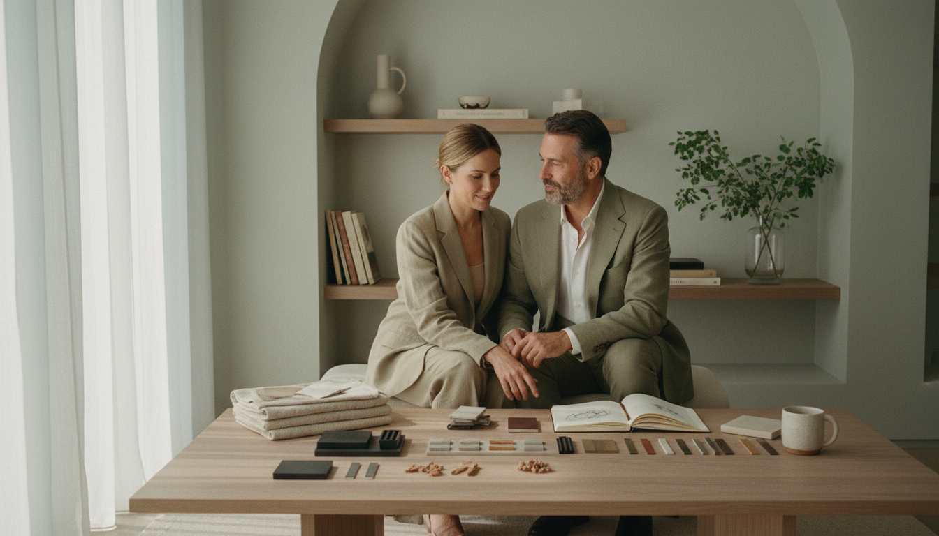 Dettaglio di un progetto personalizzato per casa e decor