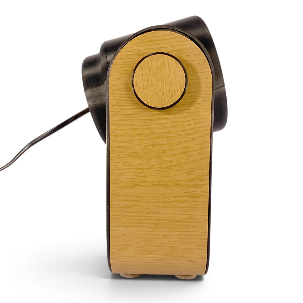 CAMILLA Lampada orientabile  con inserti in Legno