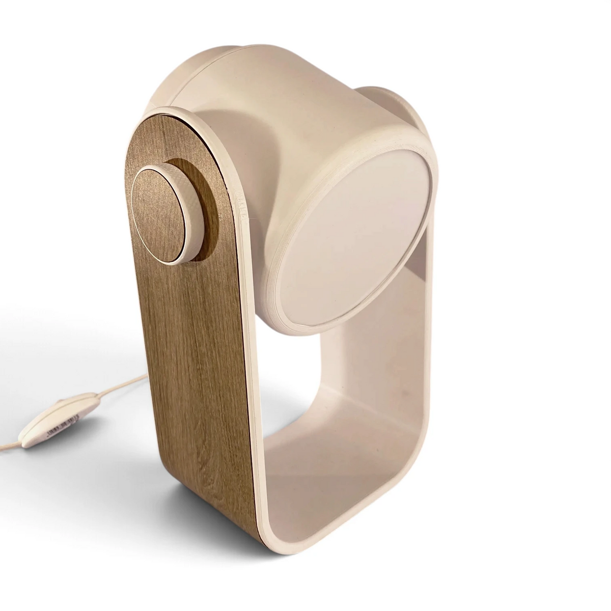 CAMILLA Lampada orientabile  con inserti in Legno
